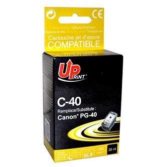 Ink UPrint kompatibilní, s PG40, C-40B, black, 25ml