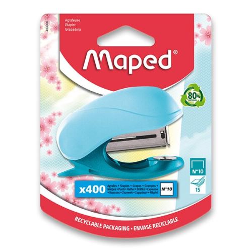 Sešívačka MAPED Vivo No.10-Pastel,BL mix  1320/9403000 (3)