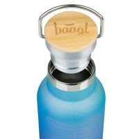 Termoláhev BAAGL - Gradient - s bambusovým víčkem - 500 ml - modro-fialová   A-34463 (9)