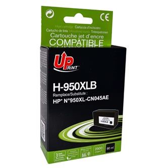 Kompatibilní ink UPrint - s CN045AE, HP 950XL, H-950XL-B, black, 2500str., 80ml