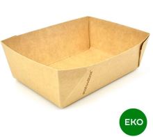 EKO miska malá, kraft, 135 x 90 x 50 mm, 740 ml - bal 20 ks 140005