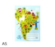 Sešit 511  A5 (linka)     bezdřevý NOTES