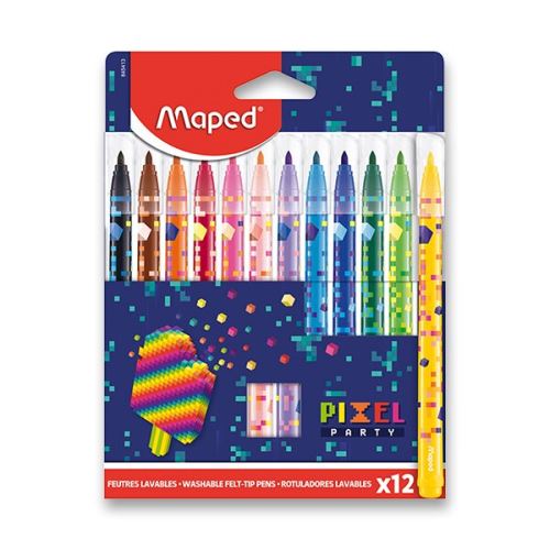 Fixy Maped Pixel Party- 12 barev