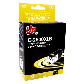 Ink UPrint kompatibilní, s PGI 2500XL, C-2500XLB, black, 2500str., 75ml