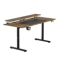 Pracovní stůl ULTRADESK HIGHLANDER XXL BROWN - elektricky nastavitelná výška (19)