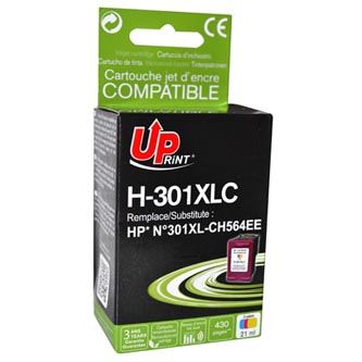 Kompatibilní ink UPrint - s CH564EE, HP 301XL, H-301XLC, color, 450str., 21ml