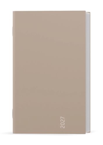 Diář týdenní - Alois - Color - Moka   BTA9-9-27