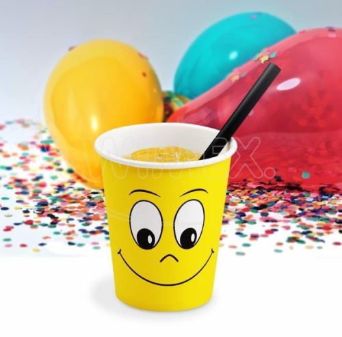 Kelímek papírový Smile - 280ml - 50ks -  FSC Mix/PE   82674