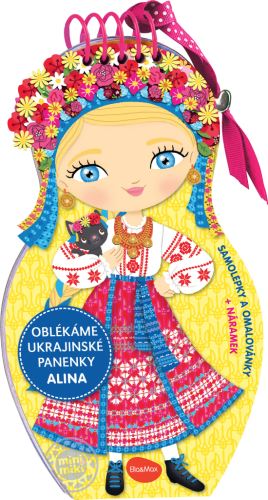 Omalovánka - Oblékáme ukrajinské panenky ALINA      K-PC-9801