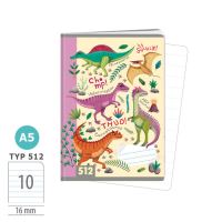 Sešit A5 - 512 - 10listů - Roaaar!   1591-0425-2