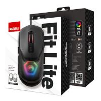 Myš drátová Marvo FIT LITE G1 - šedá, 12000DPI (10)