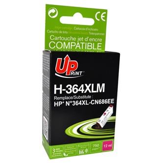 Ink UPrint kompatibilní, s CB324EE, CN686EE, HP 364XL, H-364XLM, magenta, 12ml, s čipem