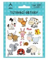 Dětské tetovací obtisky - Zvířátka 2534  ARCH