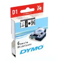 Páska do tiskárny štítků originální Dymo - 43613, S0720780, černý tisk/bílý podklad (2)