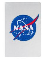 Notes BAAGL NASA - stříbrný, linkovaný, 13 x 21cm          A-8161