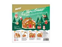 Adventní kalendář papírový - perníková chaloupka (2)