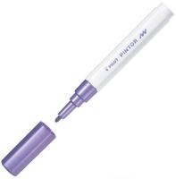 Popisovač PILOT Pintor - akrylový, metal. fialová, EF (extra tenký hrot) 0,7mm 4077-038
