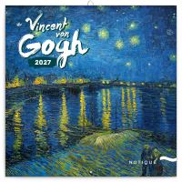 Kalendář poznámkový - Vincent van Gogh 2027 - 30 x 30 cm   PGP-36328-V