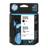 Originální ink HP - 6ZD17AE, HP 305, 2-pack