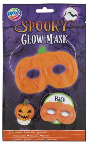 Svítící Halloweenská maska - Dýně     820009D
