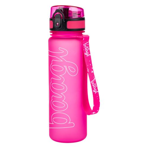 Láhev na pití tritanová - Logo růžová - 500ml   A-31987