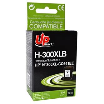 Kompatibilní ink UPrint - s CC641EE, HP 300XL, H-300XL-B, black, 19ml