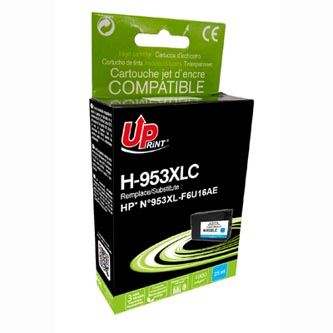 Ink UPrint kompatibilní,s F6U16AE, HP 953XL, H-953XLC, cyan, 1800str., 25ml, high capacity