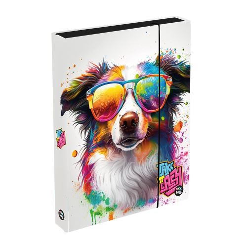 Box na školní sešity A4 Jumbo Pes 1-46825