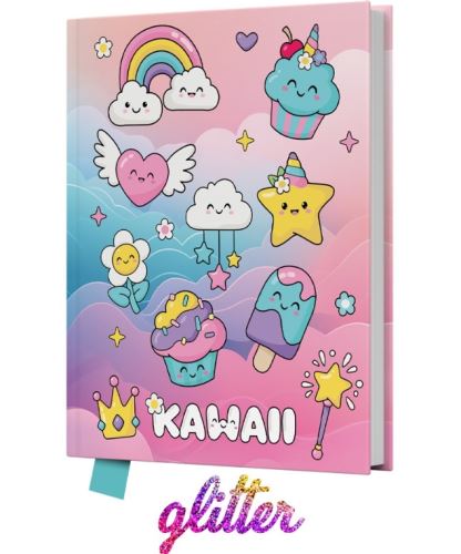 Památník  14x18cm, 80l, čistý Kawaii  251416