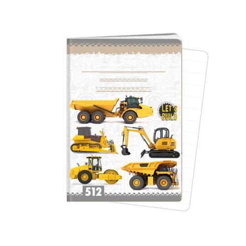 Sešit A5 - 512 - 10listů - LET’S BUILD   1591-0390 (1)