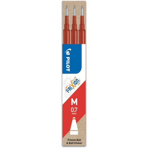 Náplň do přepis. rolleru PILOT FriXion, červená, 0,7mm, 2067-002 BLS-FR7-S3