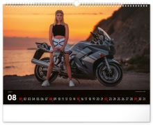 Kalendář nástěnný - Girls & Bikes 2027 - 48 x 33 cm   PGN-36385-L (8)