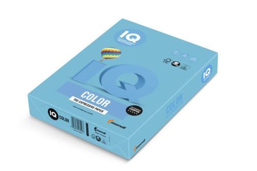 Papír IQ COLOR A4/80g/500 Azurová  modrá - AB48 Lisbon