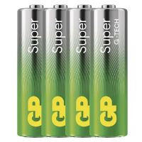 Baterie alkalická, AA, 1.5V, GP, blistr, 4-pack, SUPER (1)