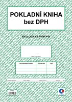 Pokladní kniha bez DPH A4, ekologický  ET378 (2)