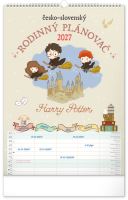 Kalendář nástěnný - Rodinný plánovací Harry Potter XL 2027 - 33 x 46 cm   PGN-36973-L