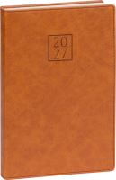 Diář denní - Prestigio 2027 - hnědý - 15 x 21 cm   PGD-DA5PR-7015