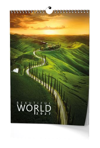 Kalendář nástěnný - Beautiful world - A3   BNF6-27