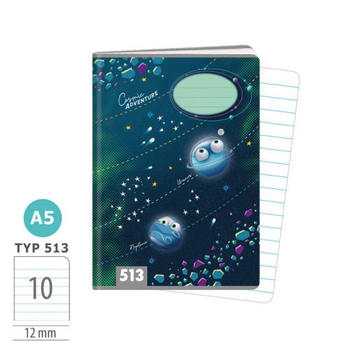 Sešit A5 - 513 - 10listů - Vesmír   1594-0428