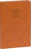 Diář týdenní - Prestigio 2027 - hnědý - 15 x 21 cm   PGD-TA5PR-7015