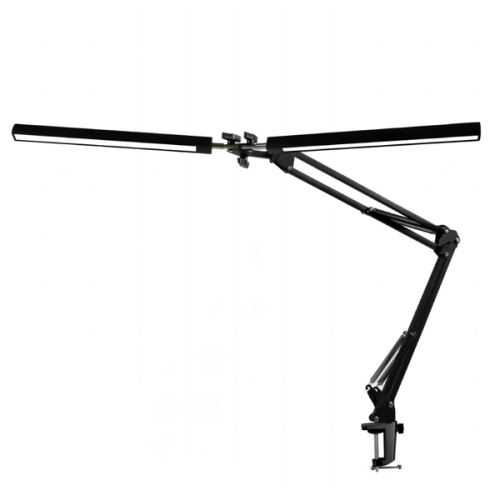Stolní LED lampa Platinet - Flexy - 20W - stmívatelná s klipem - 2 ramena   PLADLL20N
