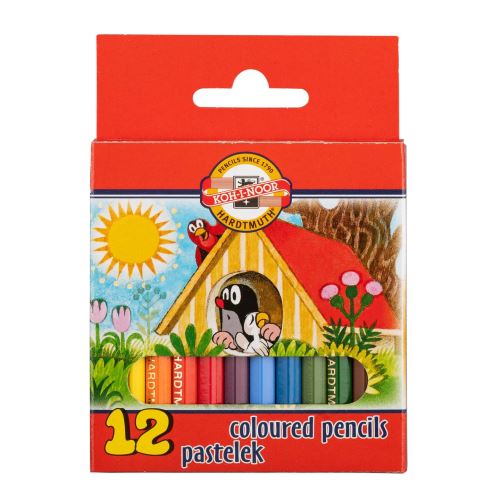 Pastelky 3622/12 ks TOM+JERRY,KRTEK  krátké