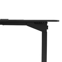 Pracovní stůl ULTRADESK UPLIFT 160X75 cm, 72-118 cm,černá-černá (14)