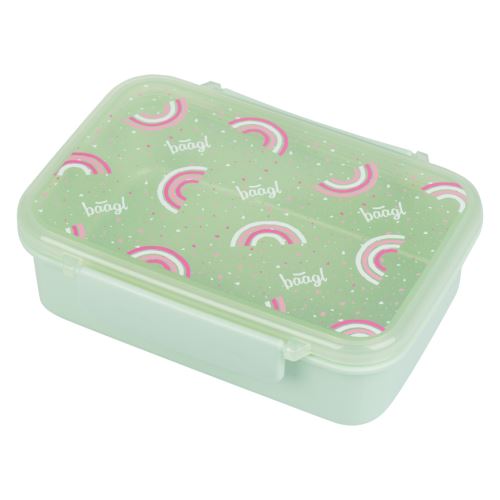 Box na svačinu s přihrádkami DUHA       	A-34478