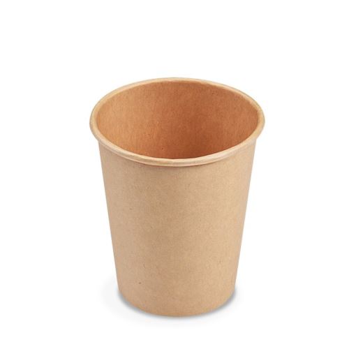 Kelímek papírový kraft - M - 280ml - 50ks   76428