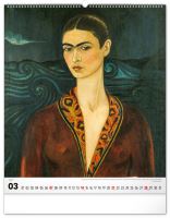 Kalendář nástěnný - Frida Kahlo 2027 - 48 x 56 cm   PGN-36836-L (3)