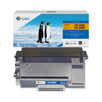 Kompatibilní toner G&G - s Brother TN3520, NT-PB3520, black, 20000str.