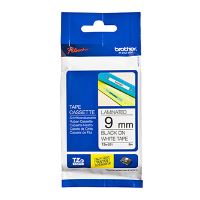 Páska BROTHER TZE-221, černý tisk/bílý podklad, laminovaná, 8m, 9mm (3)
