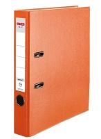 Pořadač pákový HERLITZ Q.file - A4/5cm oranžový      11178977