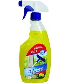 Q POWER Čistič oken Citron 500 ml